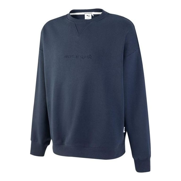 PUMA MMQ Crew Neck Sweatshirt 'Blue' 536595-43 - 1