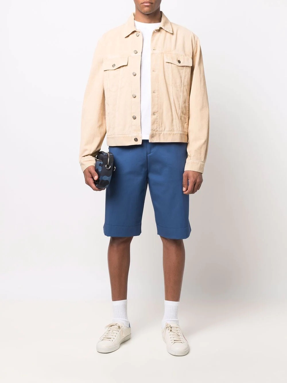 straight-leg chino shorts - 2