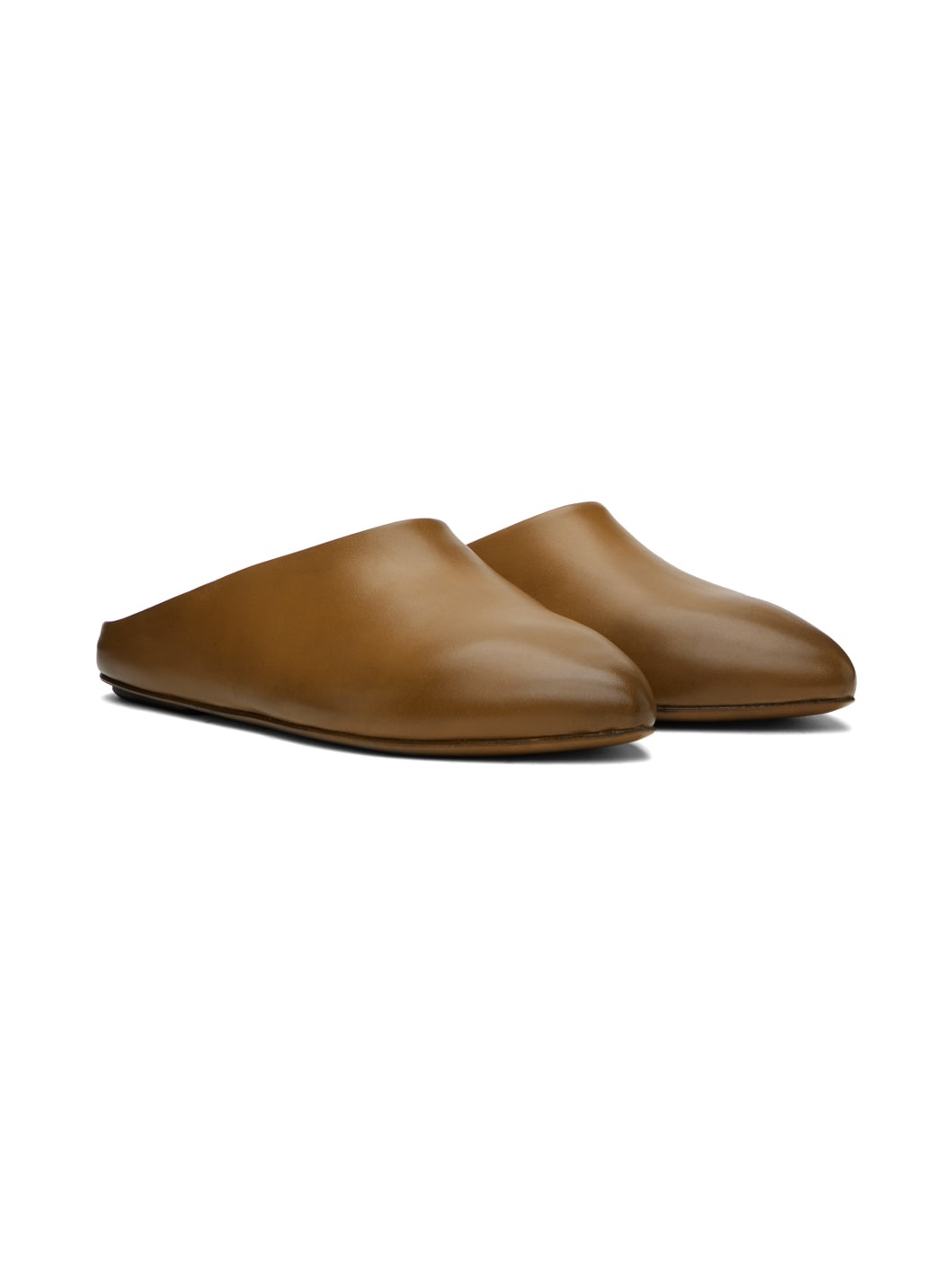 Tan Sfoglia Loafers - 4