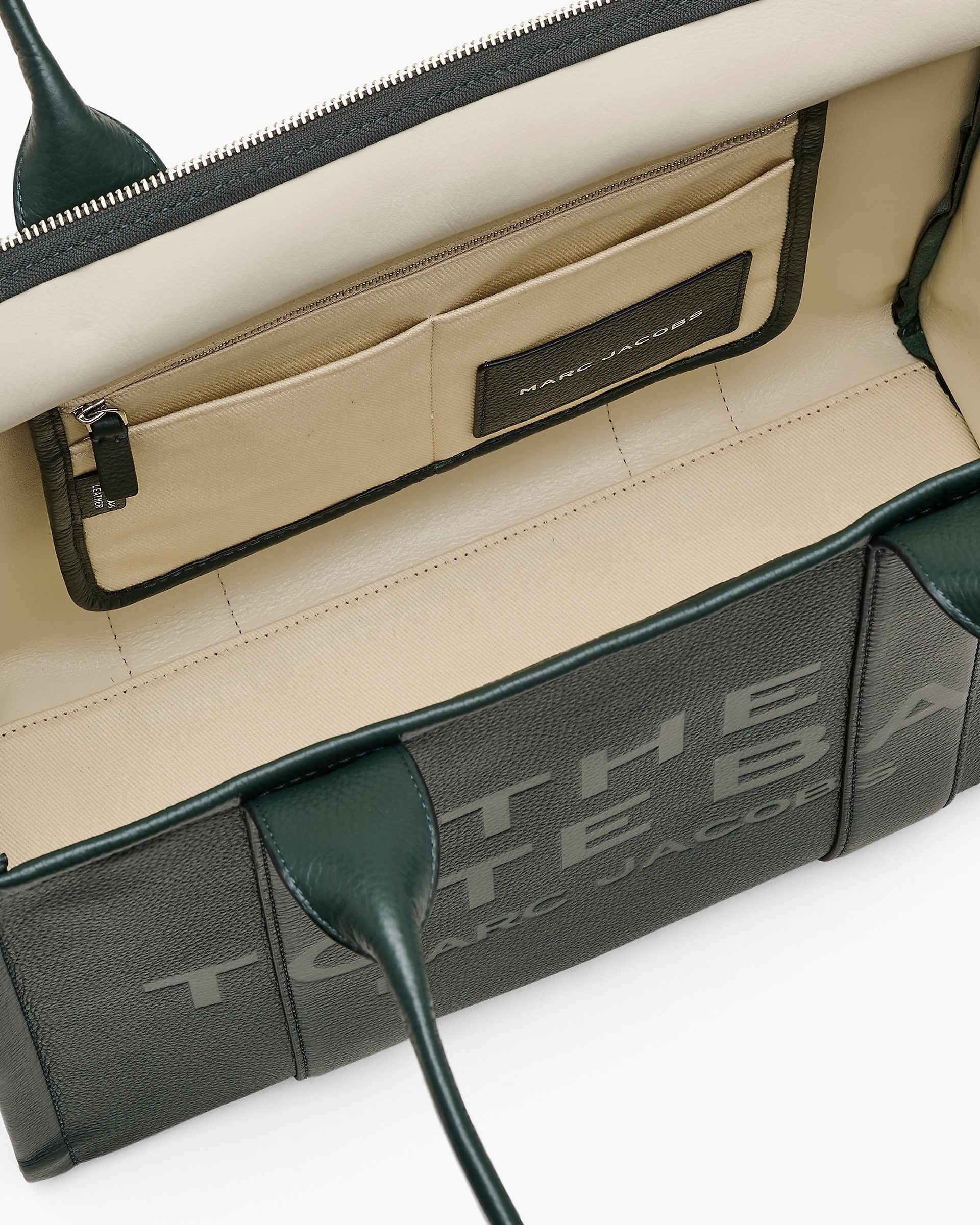 THE LEATHER LARGE TOTE BAG - 7