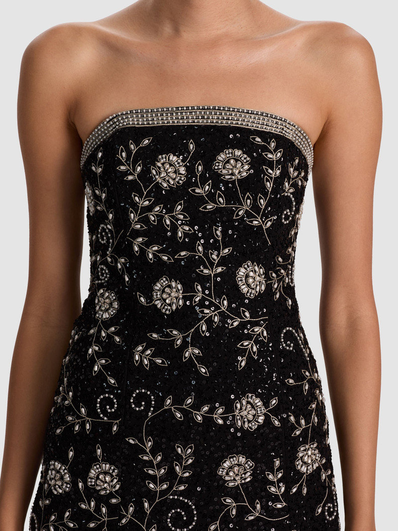 KATIA EMBELLISHED MINI GOWN 4