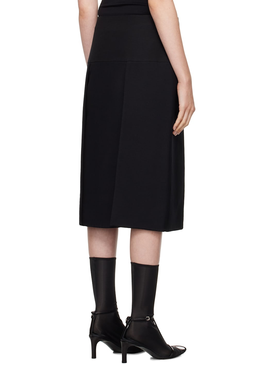 Black Kidd Midi Skirt - 3