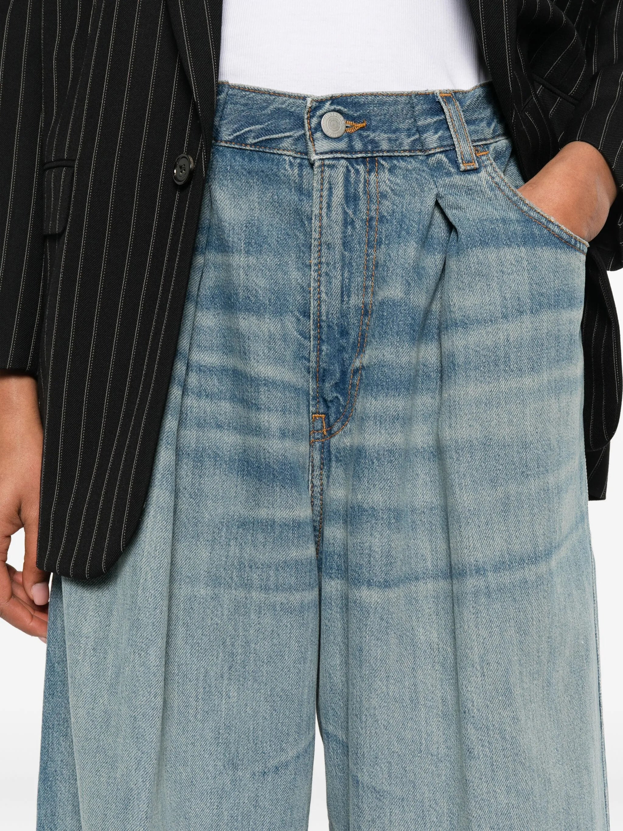Haikure Candy Pleated Jeans - 4