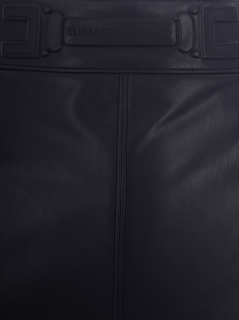 logo-waistband midi skirt 3