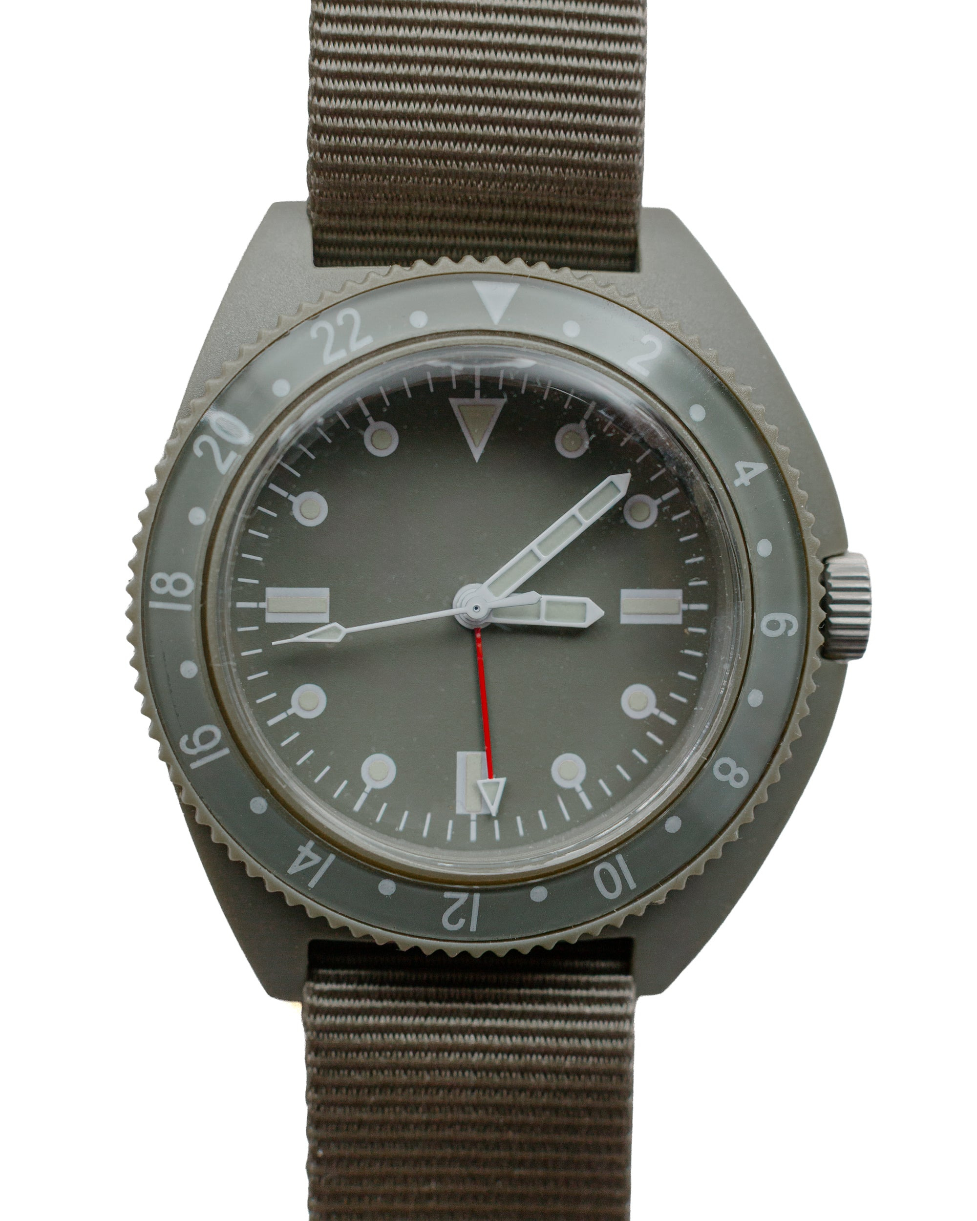 MIL Travel Watch Type-P24 Sage - 2