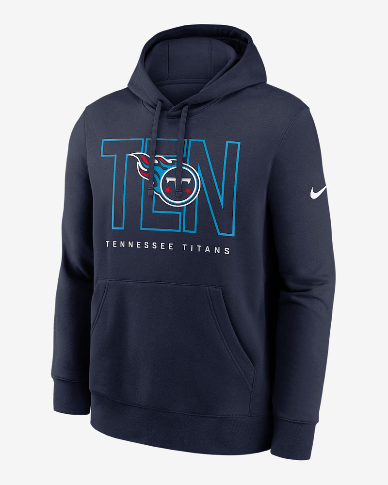 Tennessee Titans Busted Play Club Men's Nike NFL Pullover Hoodie - 1