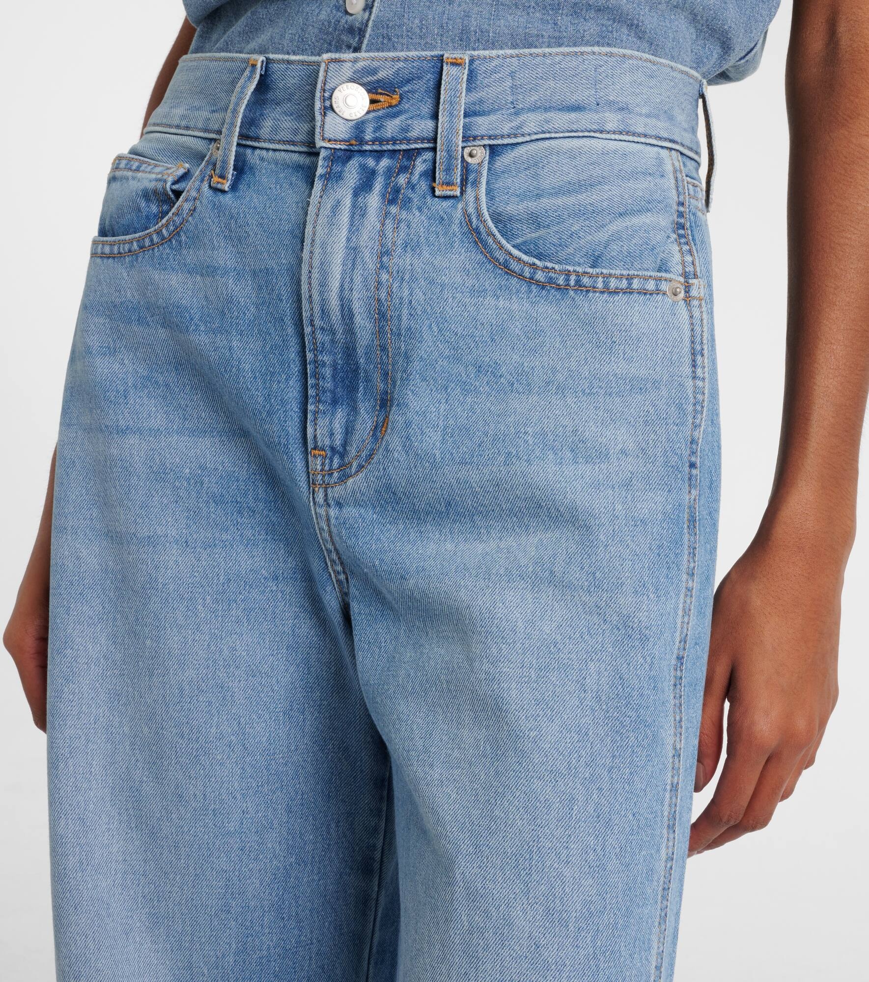 Taylor high-rise wide-leg jeans - 4