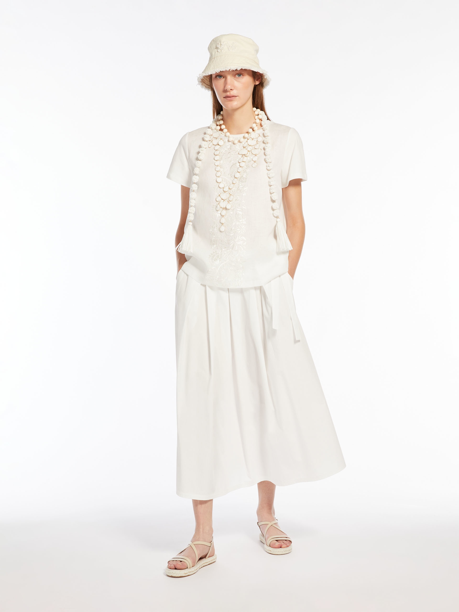 DONATA Cotton poplin skirt - 2