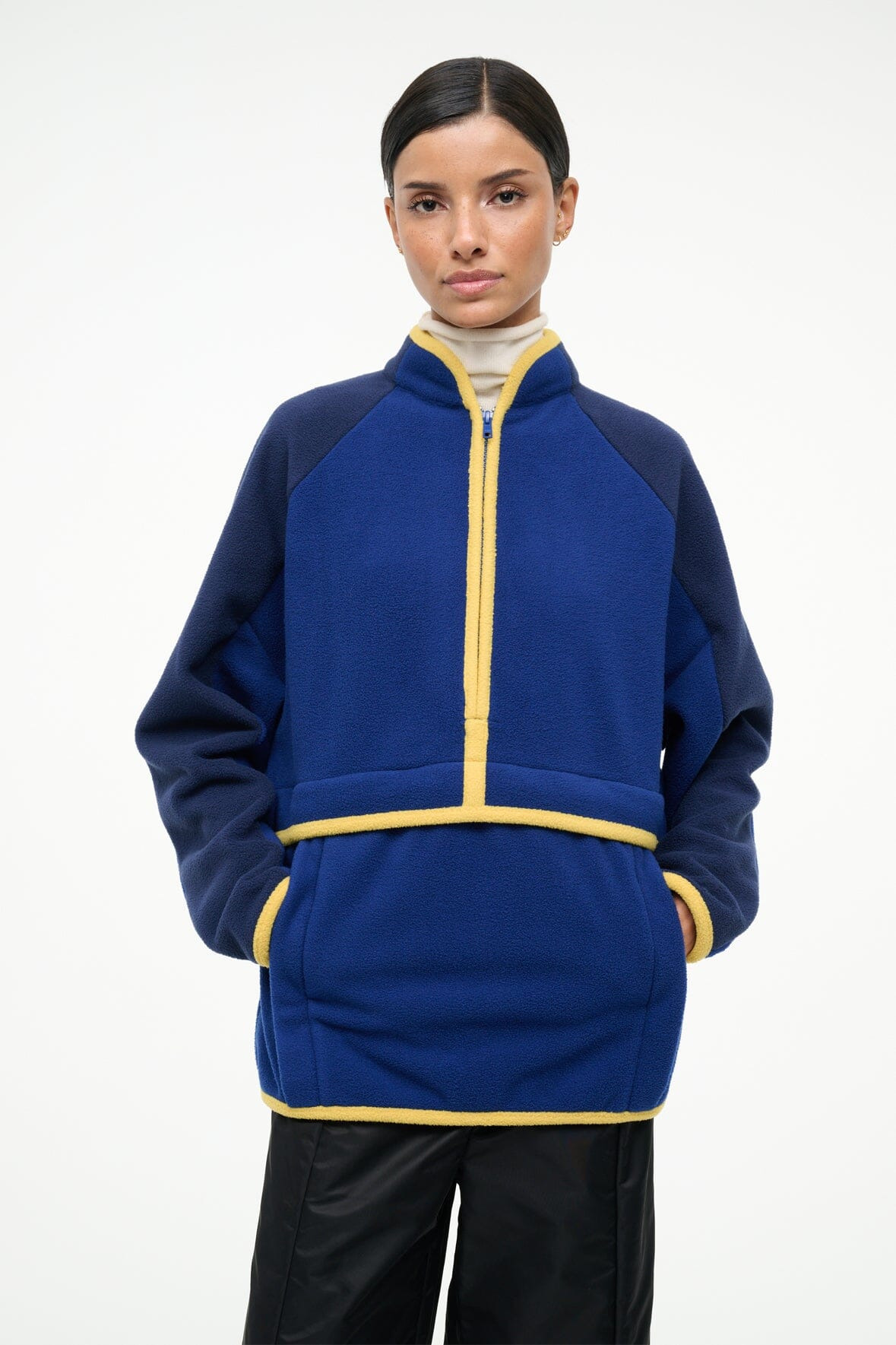 STAUD GRAF PULLOVER ROYAL CHARTREUSE - 3