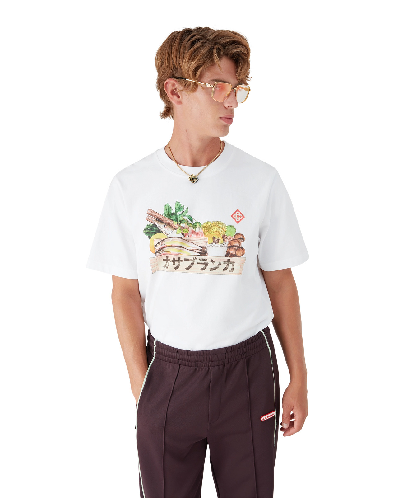 Ingredients Short Sleeve T-Shirt | Casablanca Paris - 4