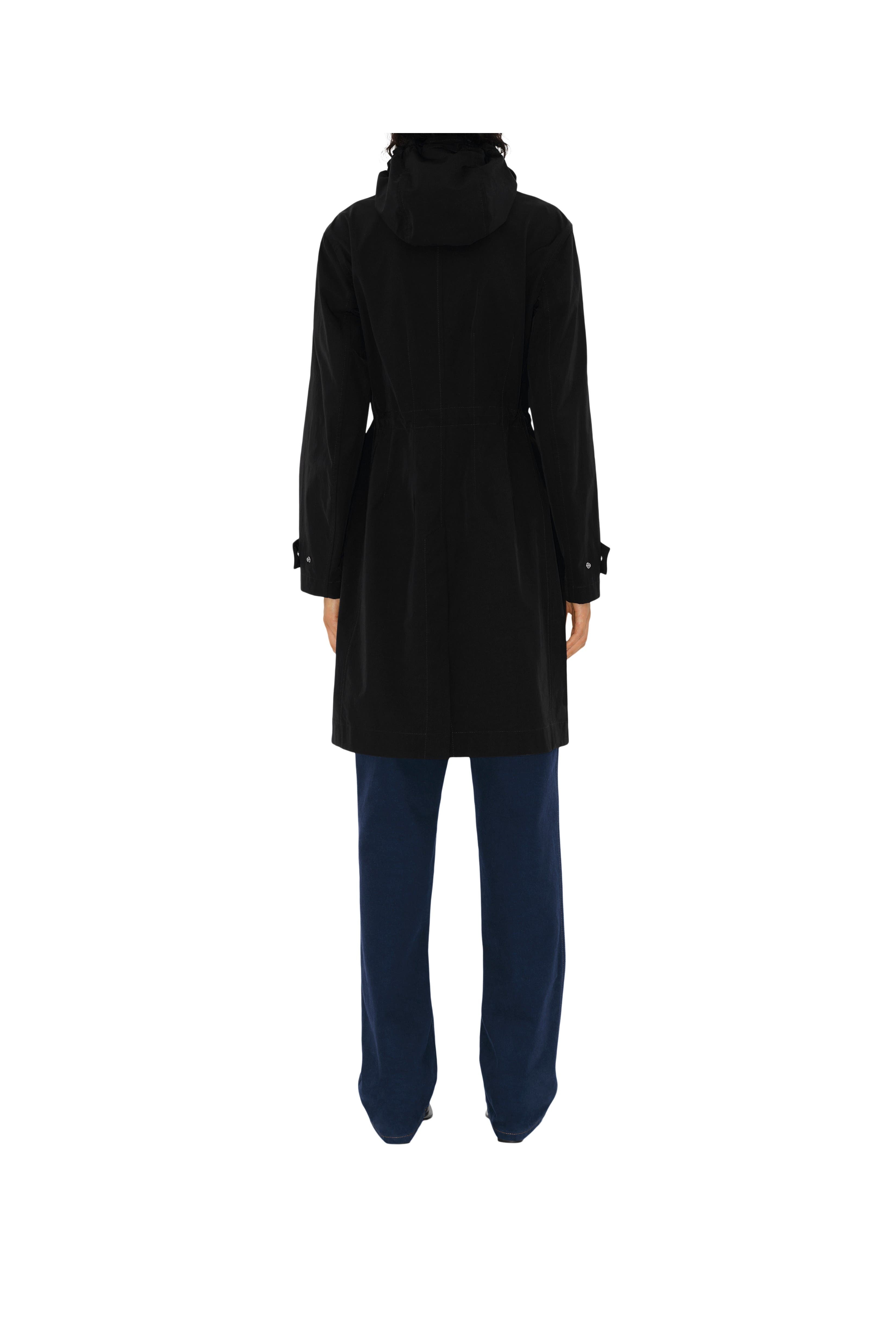 burberry Nylon Cotton Parka in Black at Nordstrom - 4