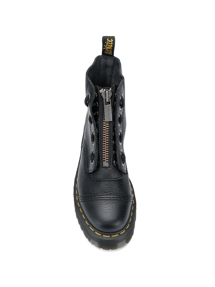 DR. MARTENS SINCLAIR LEATHER ANKLE BOOTS - 2