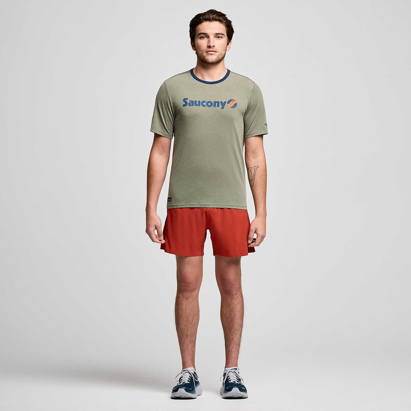 Saucony Stopwatch Graphic Short Sleeve outlook