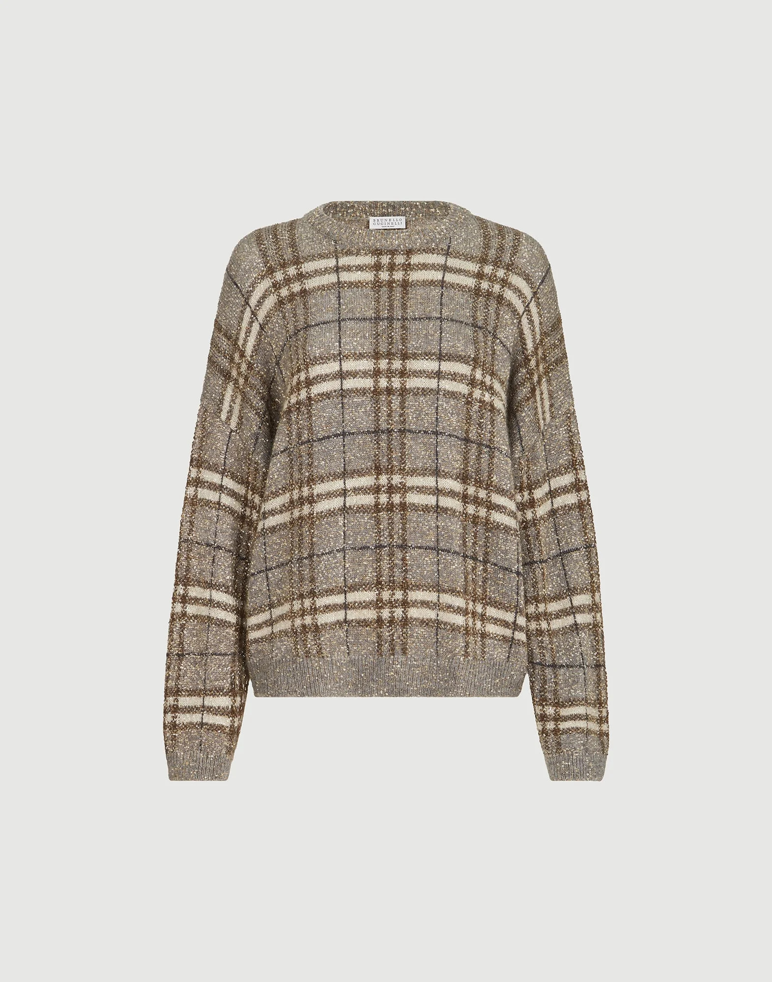 Dazzling mohair prince of wales sweater - 1