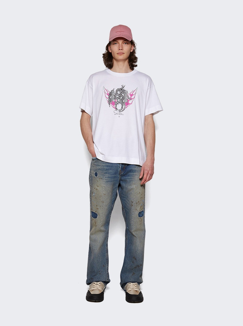 Givenchy Boxy Short Sleeve Tee White outlook