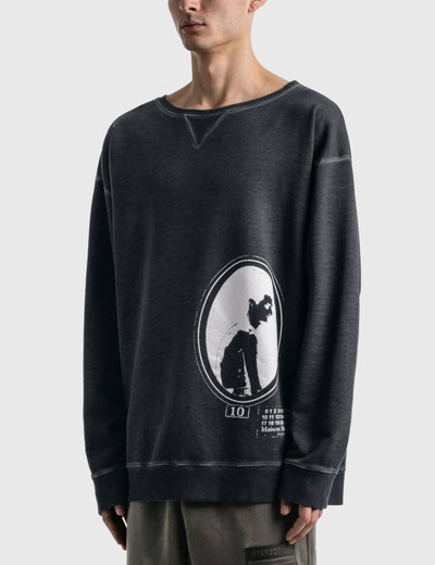 Maison Margiela Garment Dyed Graphic Sweatshirt outlook