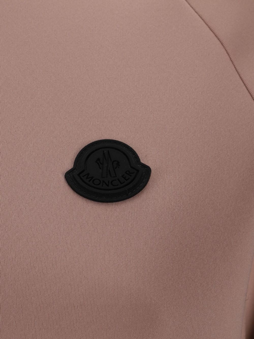 logo-print zip top - 2
