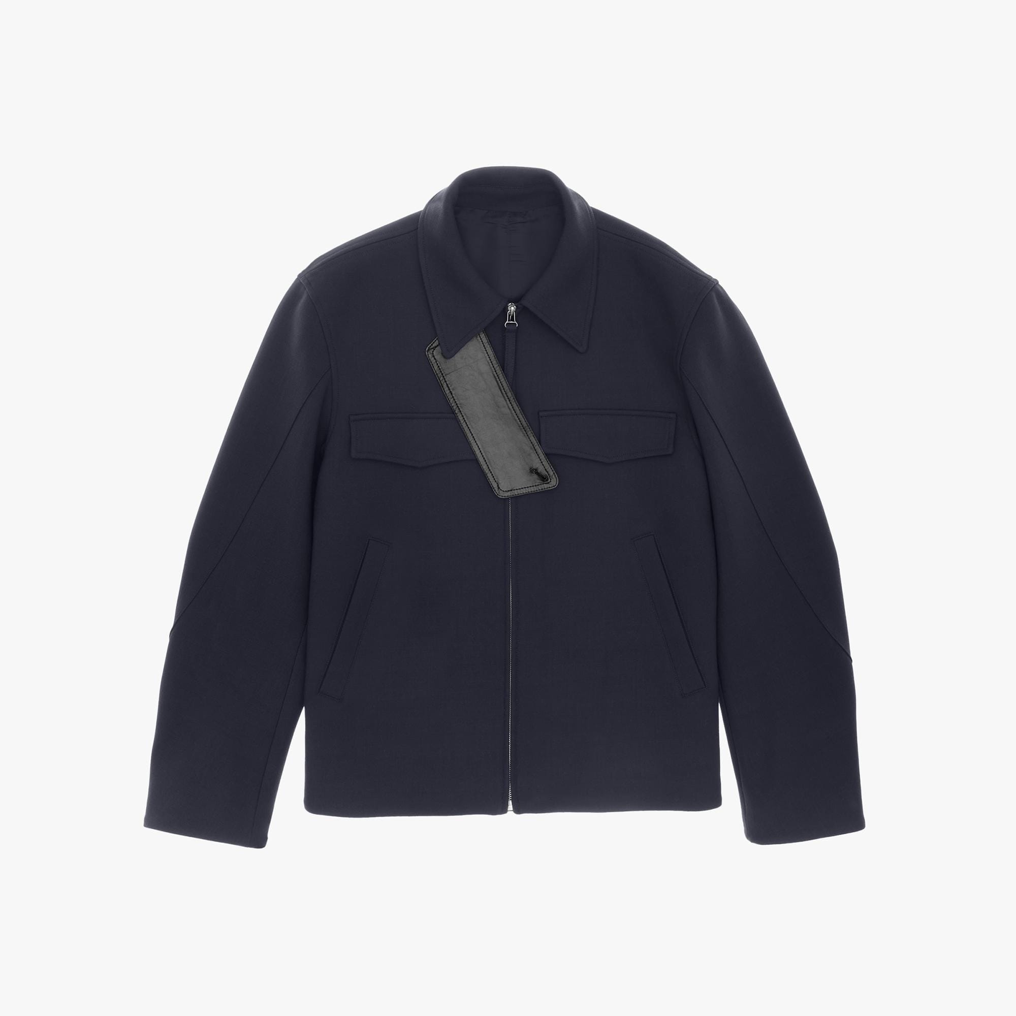 ROUNDED BOMBER JACKET - 1