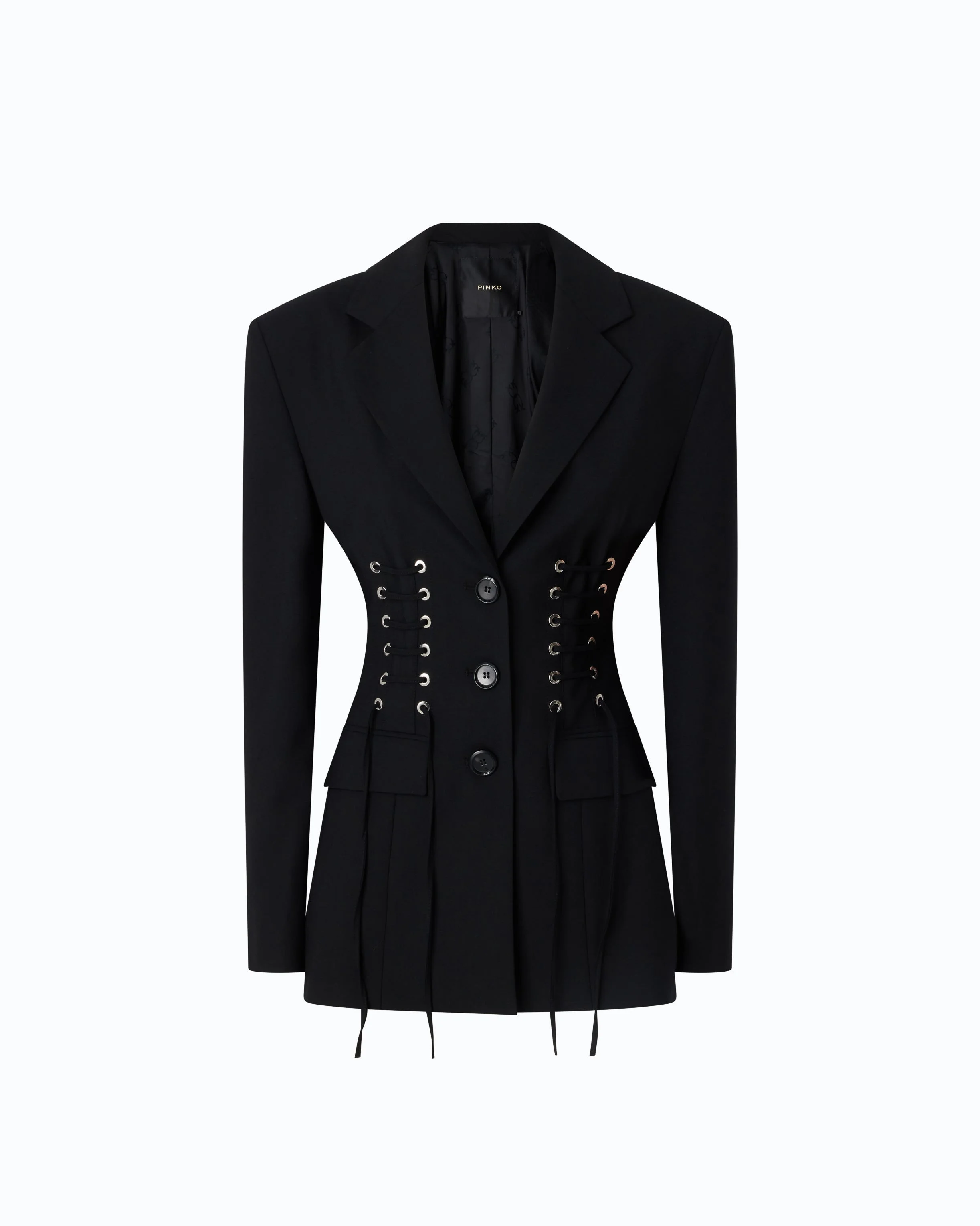SLIM-FIT JACKET WITH BUSTIER DESIGN - 1
