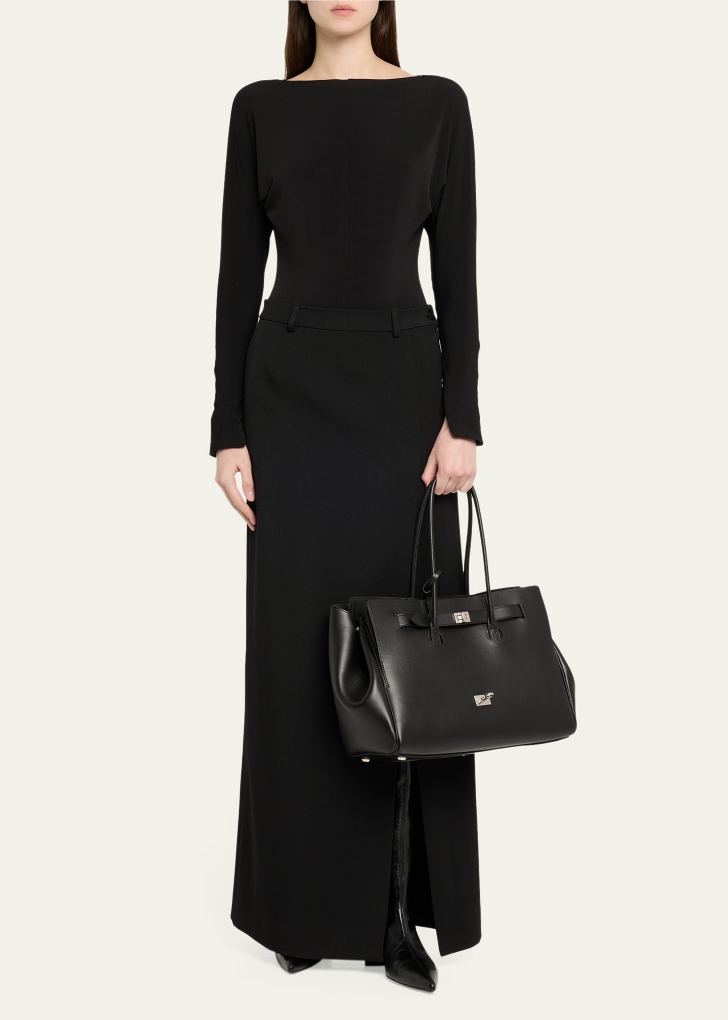 Bel Air Small Leather Top-Handle Bag - 6