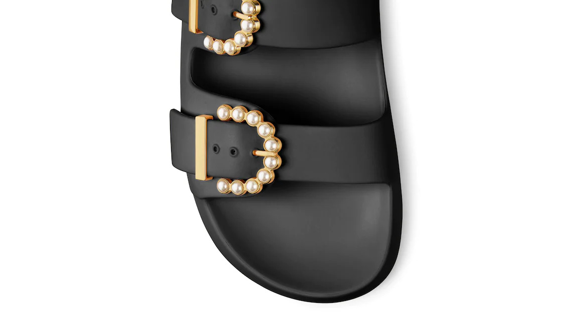PEARL BUCKLE SLIDE - 5