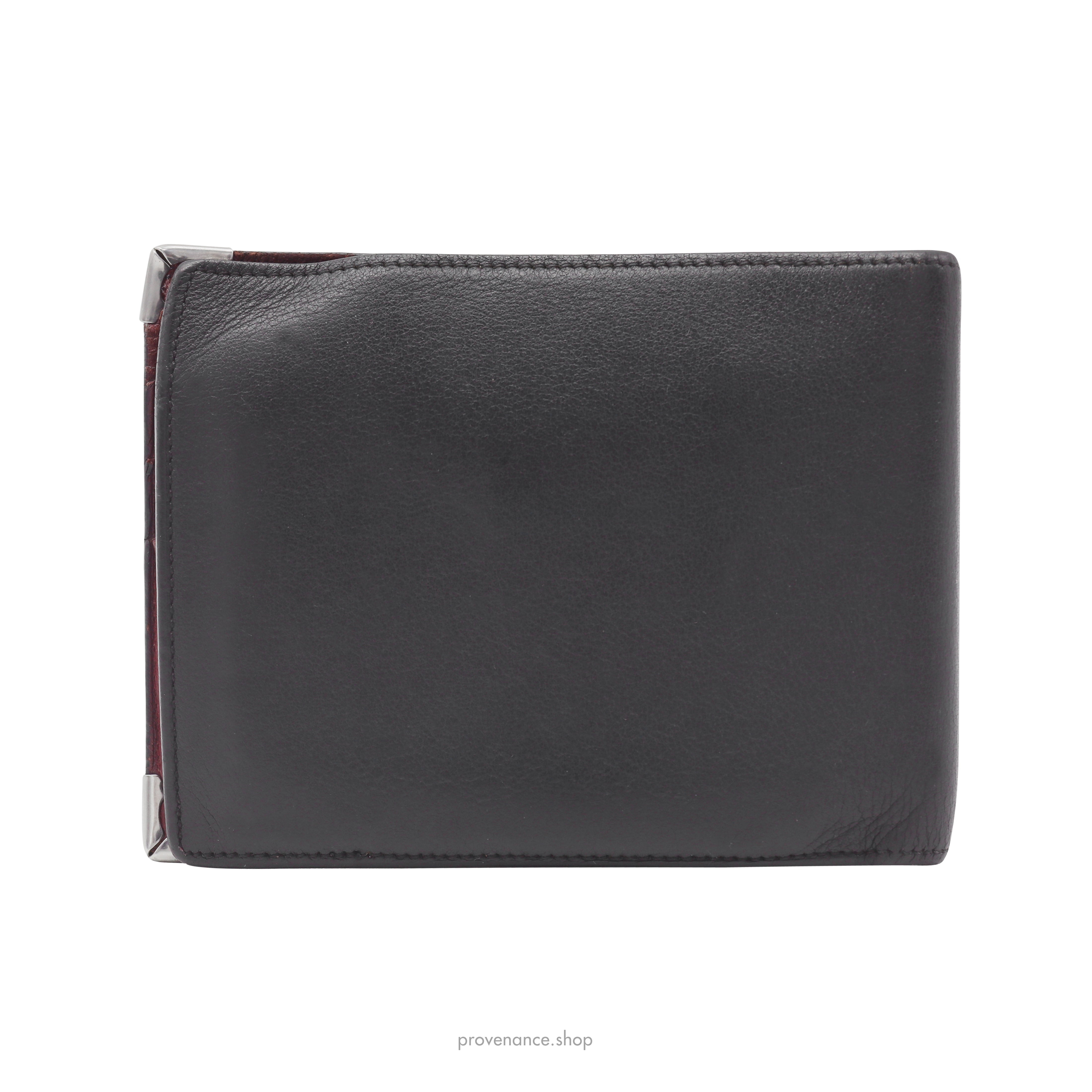 Cartier Bifold Wallet - Black Calfskin Leather - 2