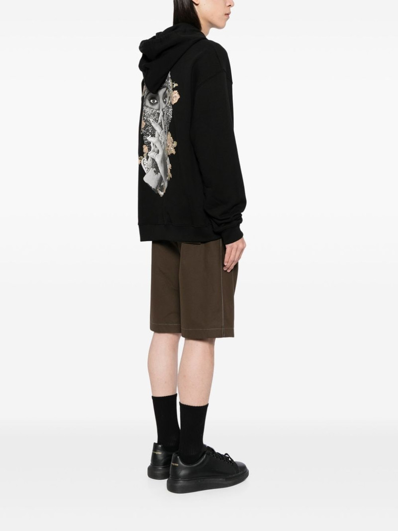 ih nom uh nit Pearls and Roses Mask hoodie outlook