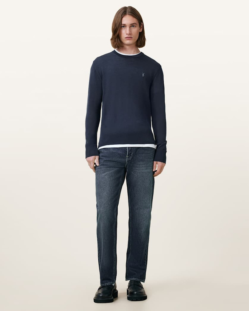 MODE MERINO CREW NECK RAMSKULL SWEATER 7