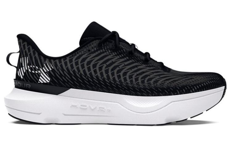 (WMNS) Under Armour HOVR Infinite Pro 'Black White' 3027200-001 - 2