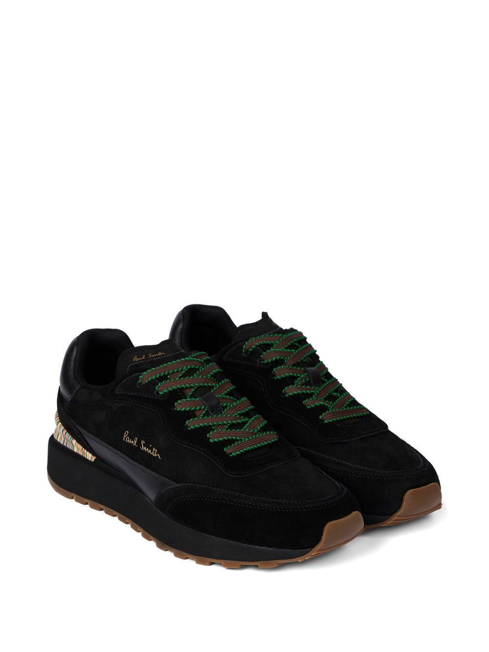 Aston striped heel sneakers - 2