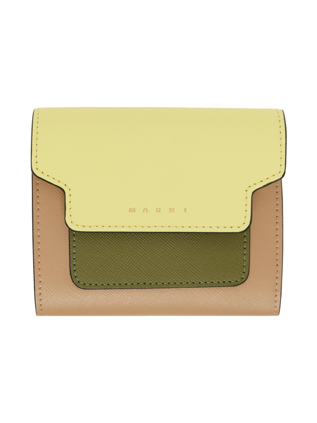 Multicolor Saffiano Leather Wallet - 1