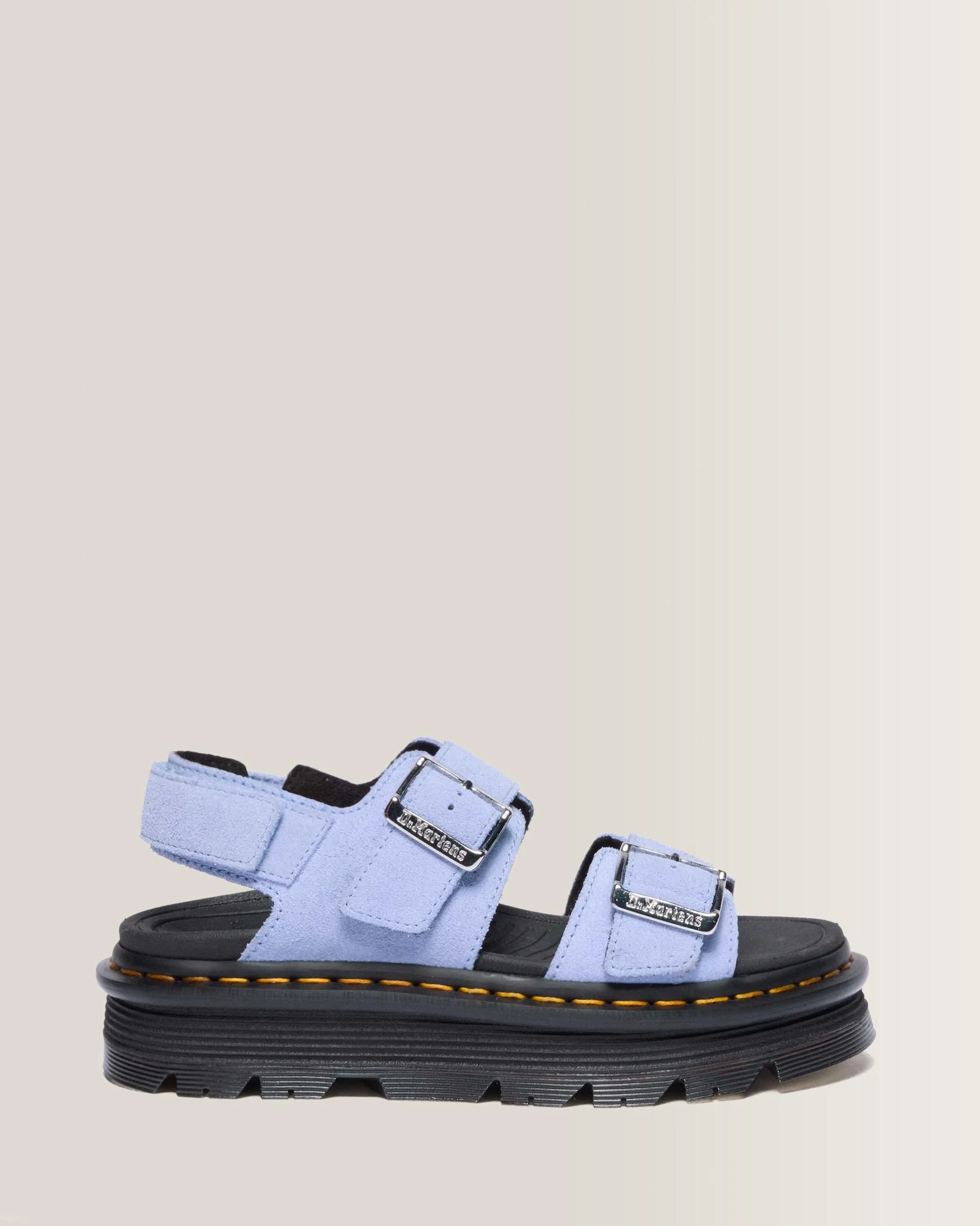 Zebzag Suede Platform Sandals - 1
