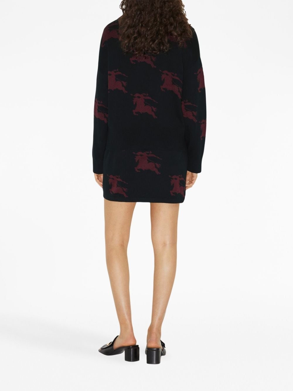 EKD patterned jacquard jumper - 3