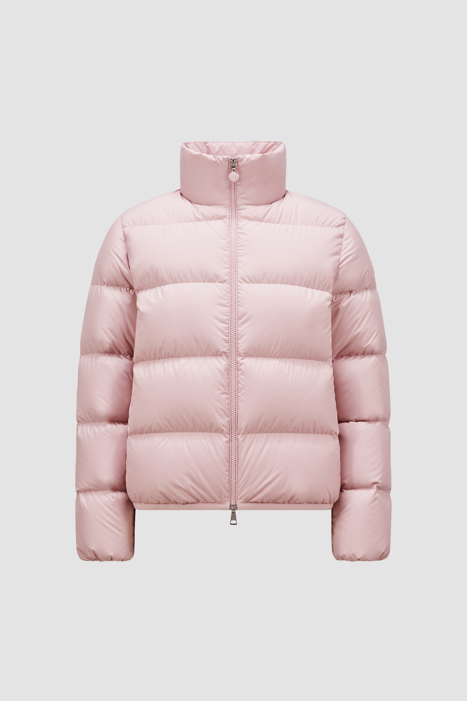 MONCLER☆ABBADIA ショート パディングジャケット ライトピンク Moncler Abbadia Short Down Jacket | REVERSIBLE