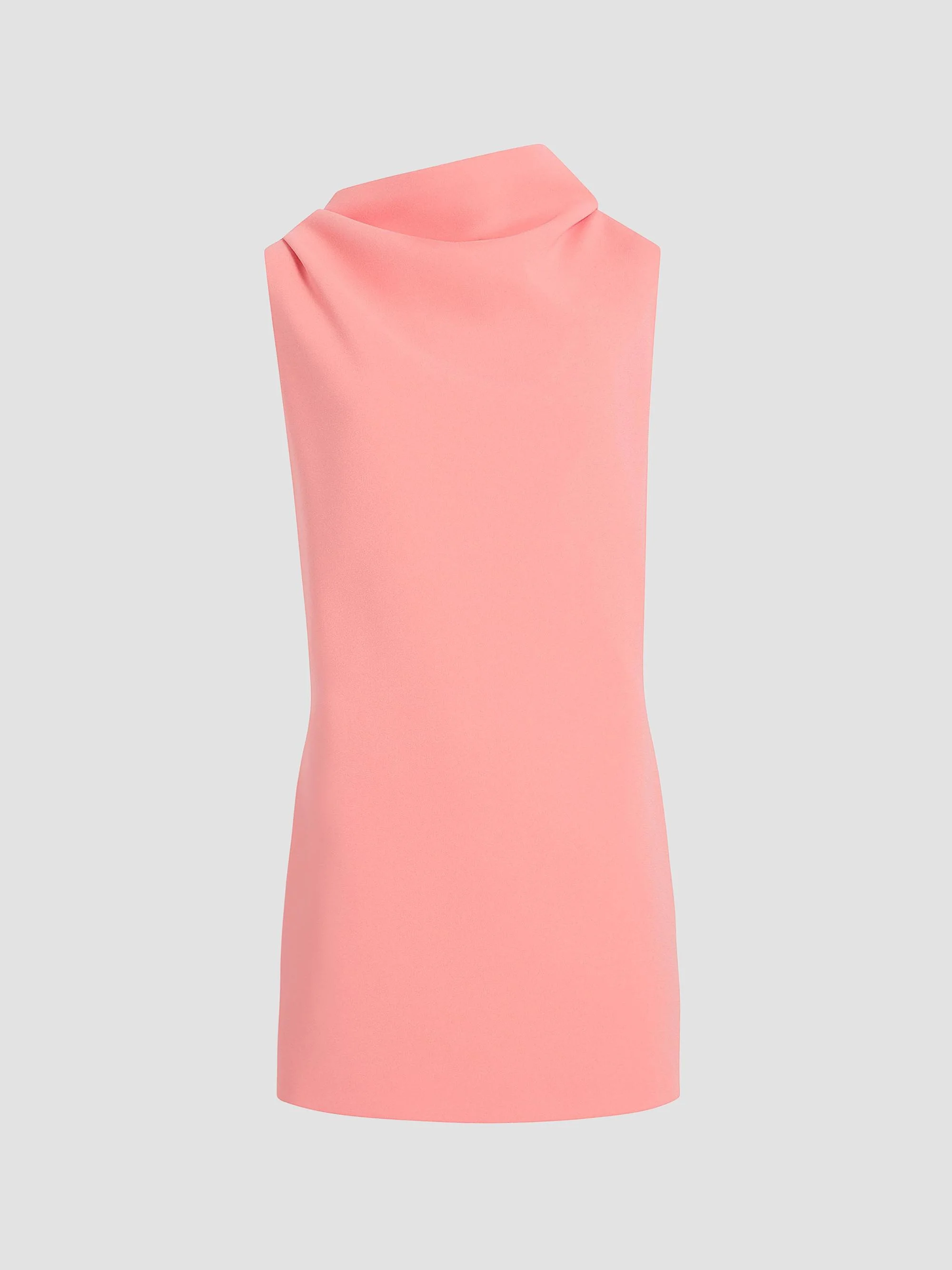 Women's Astor Draped Mini Dress - Coral - 1