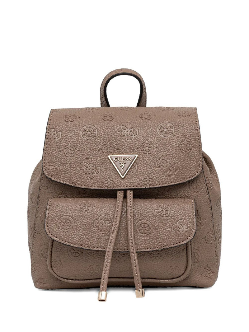 embossed triangle backpack 1