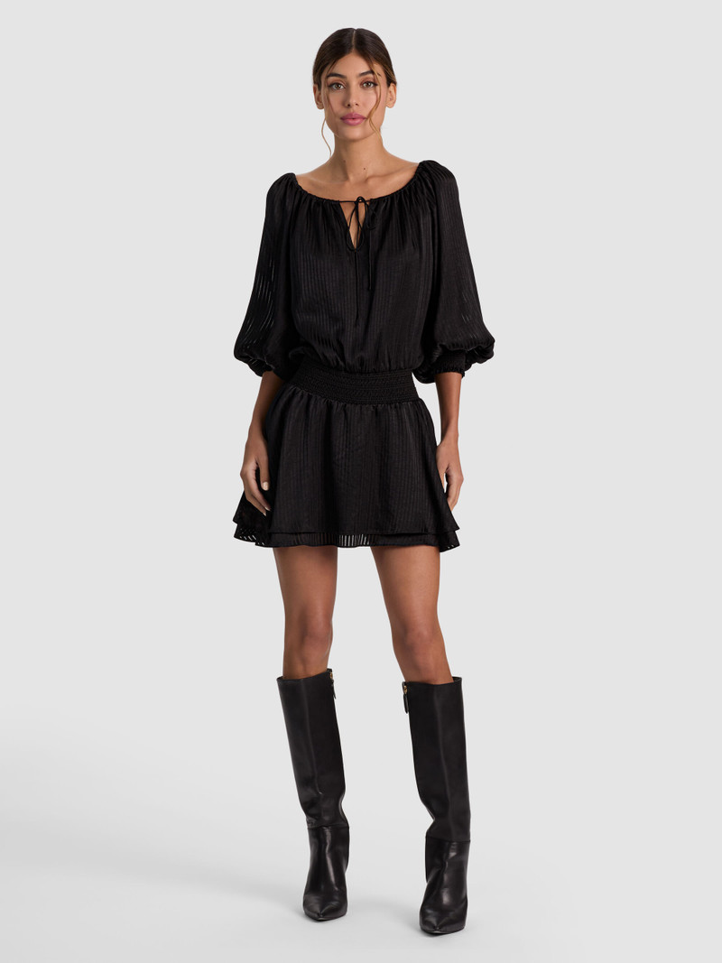 PAULINE DROP WAIST MINI DRESS 2