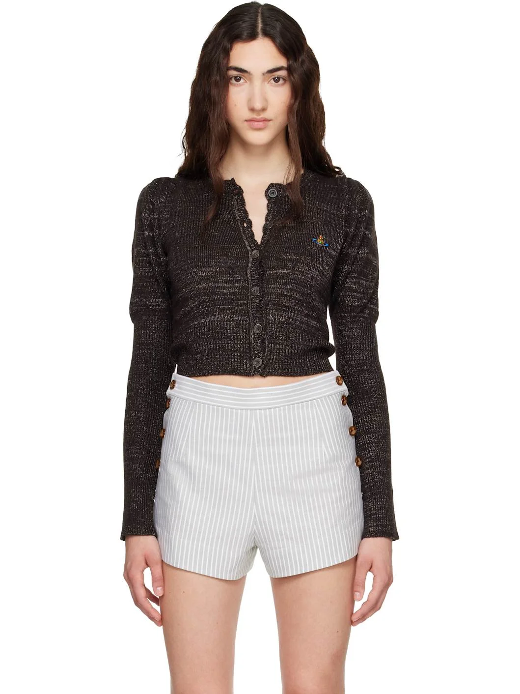 Brown Veronica Cardigan - 1
