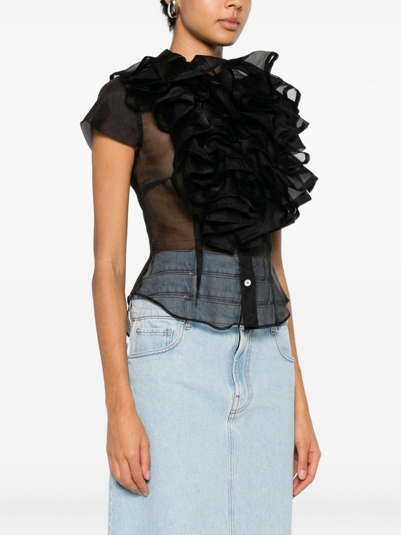 jabot-detail ruffled blouse 3
