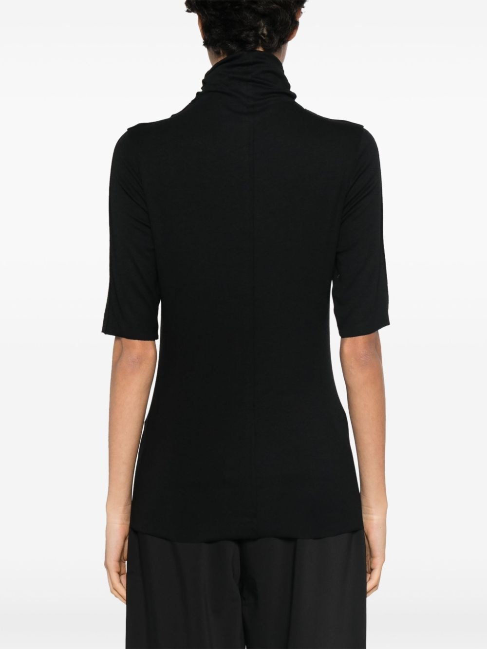 stretch-jersey top - 4