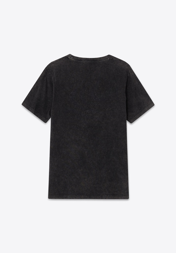 T-SHIRT 01 WASHED BLACK - 3