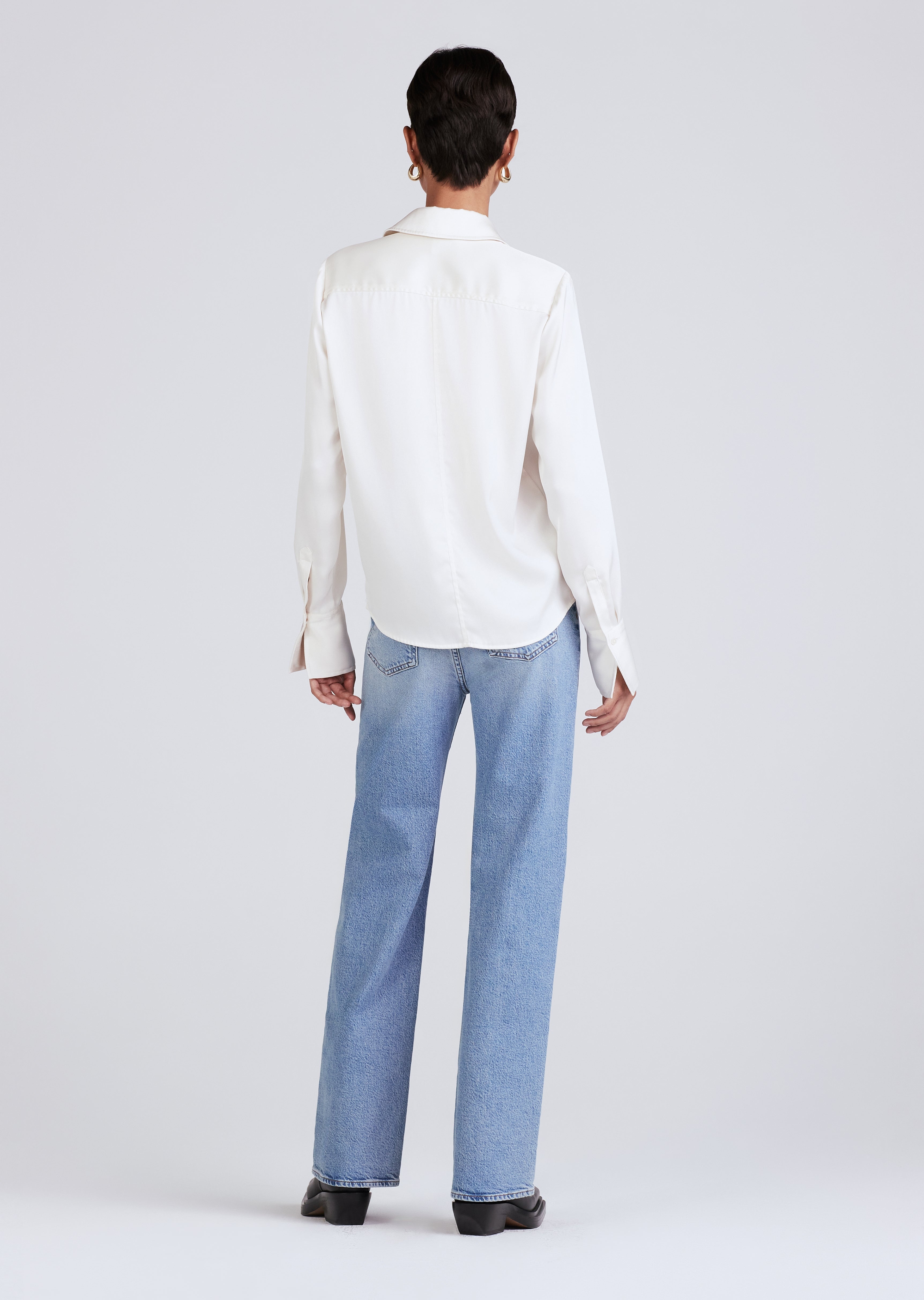LORENA BUTTON DOWN BLOUSE - 8