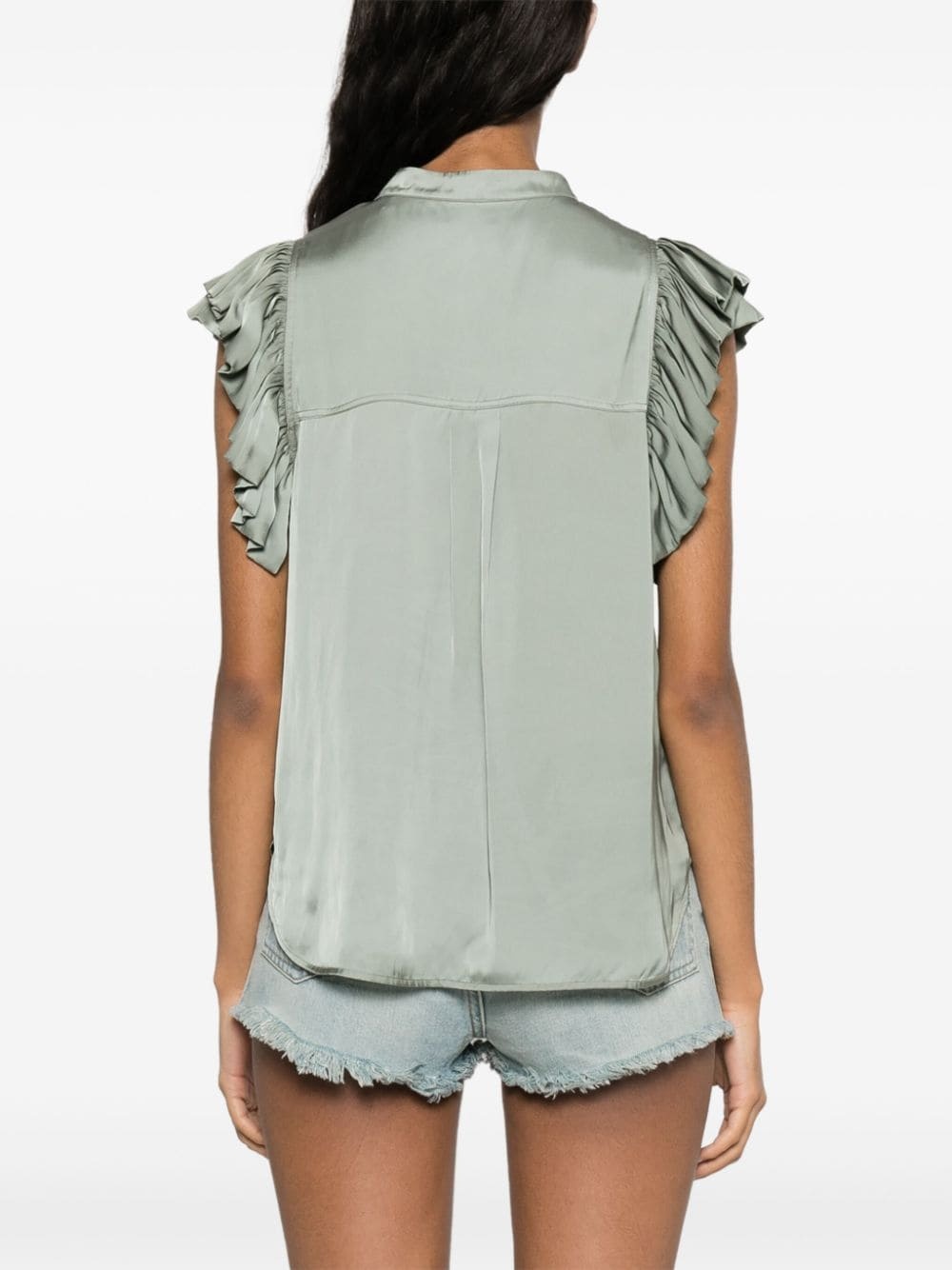 Tiza ruched-detailed shirt - 4