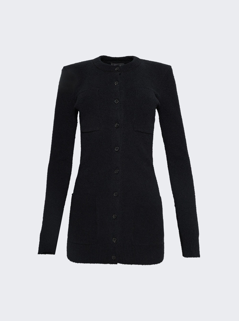 Knit Cardigan Black 1