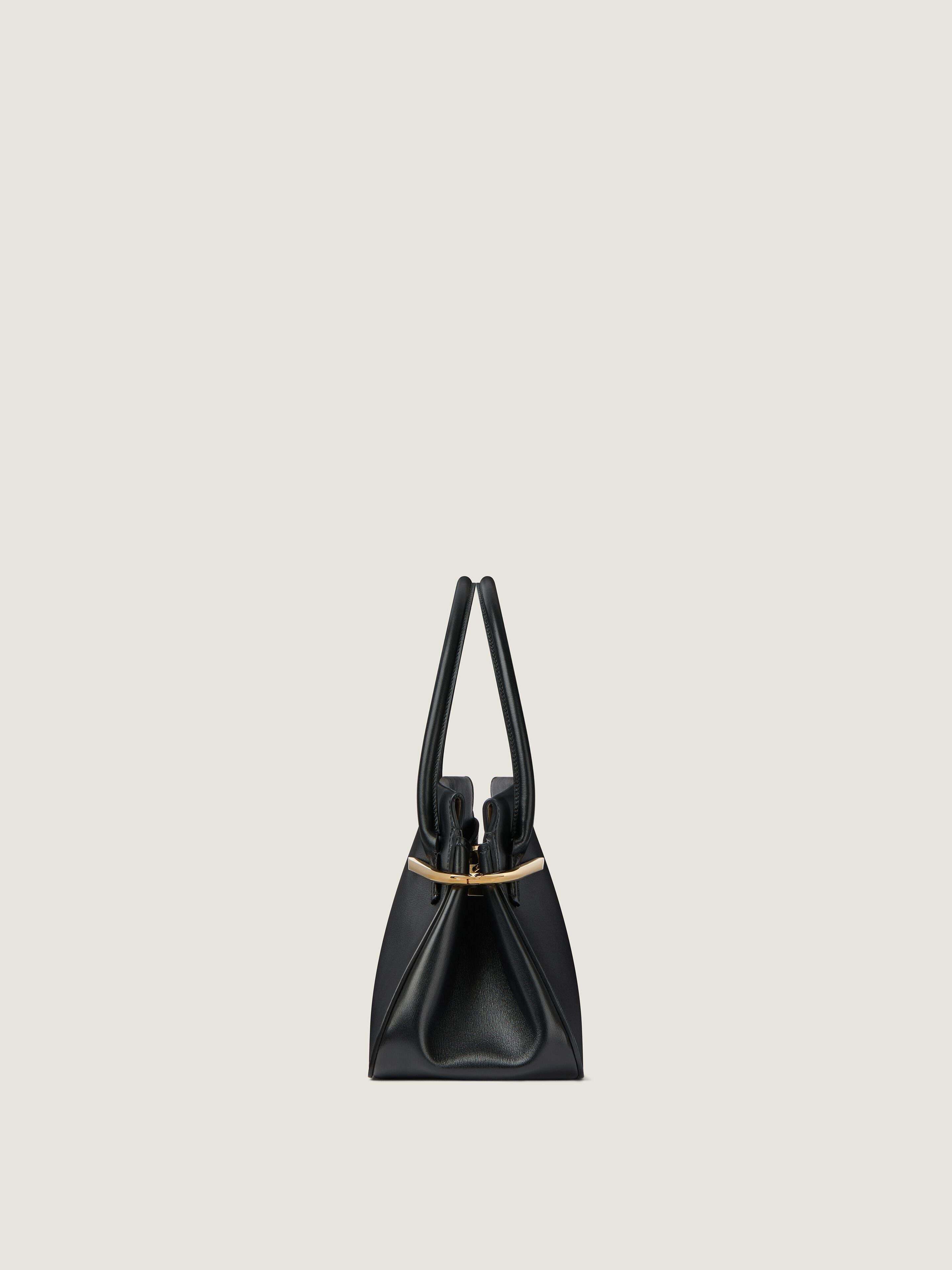 MEDIUM PINCH BAG IN LEATHER - 3
