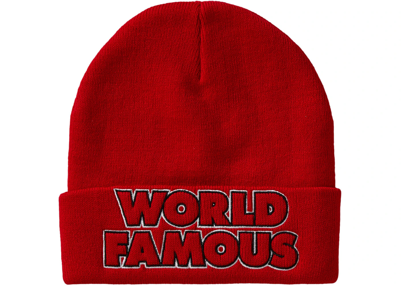 Supreme Outline Beanie (FW19) Red - 2