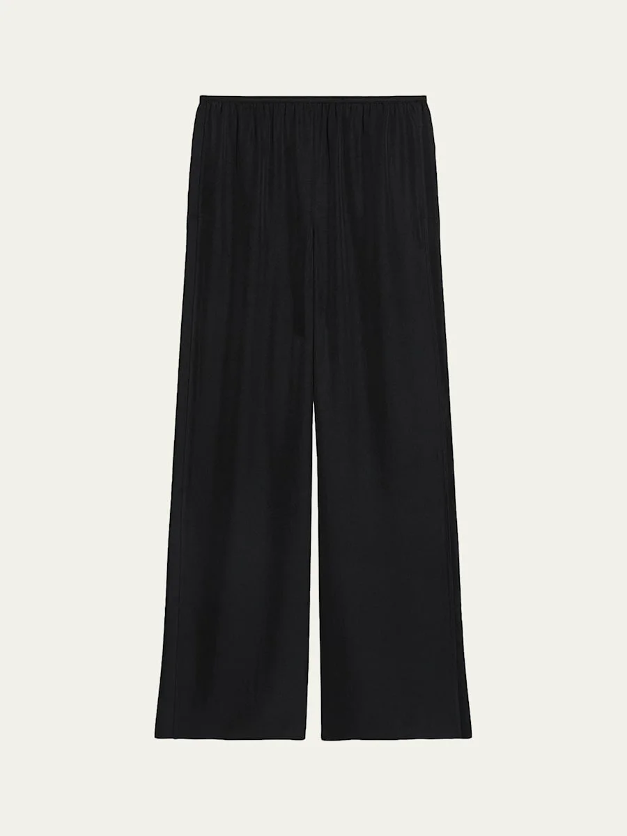 Slit Pull-On Pants - 1