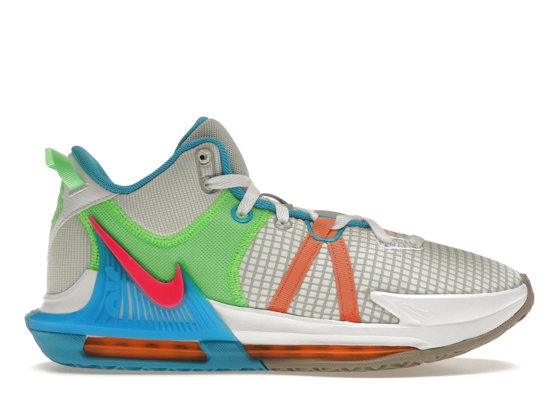 Nike LeBron Witness 7 Grey Fog Multi-Color - 1