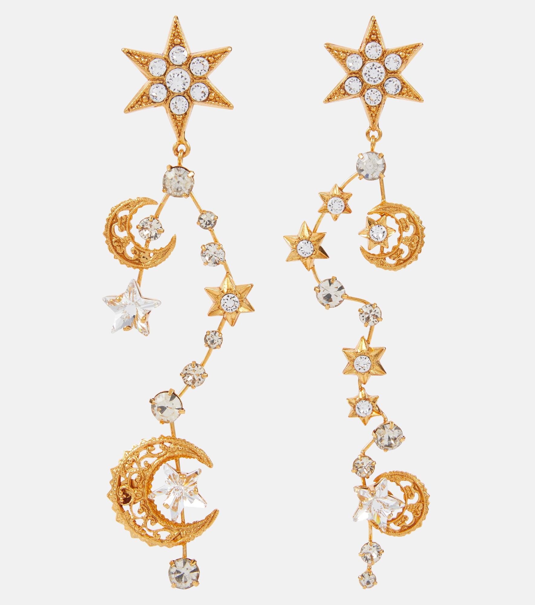 Artemis embellished earrings - 1