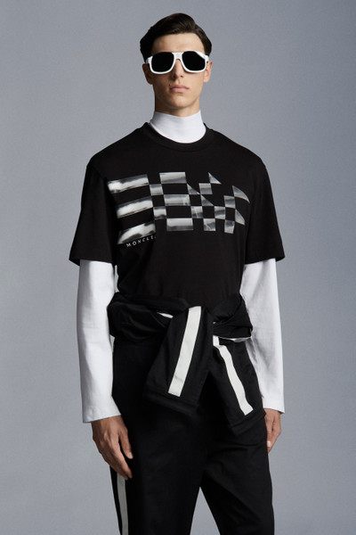 Moncler Circuit Flag Print T-Shirt outlook